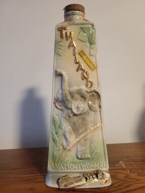 Vintage Thailand A Nation of Wonders Jim Beam Decanter